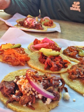 Taco Sampler at Guisados